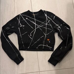 Aviator Nation Artist Collection Crop Sweatshirt